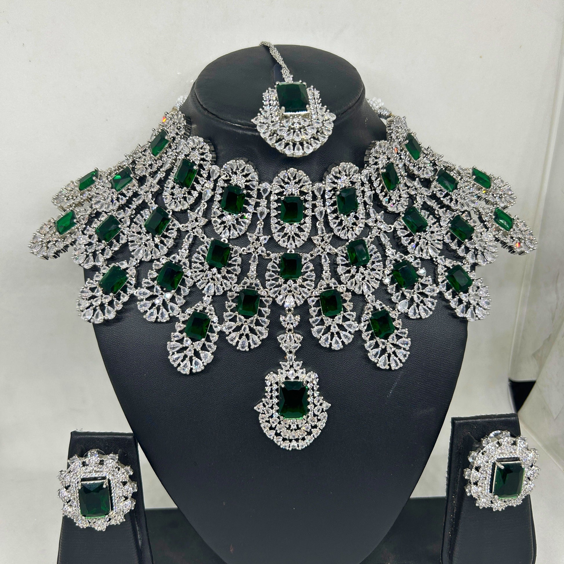 Kiara Advani Wedding Necklace set Premium AD Jewelry