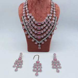 Parneeti Chopra's Diamond Gemstones Bridal Wedding Necklace Set